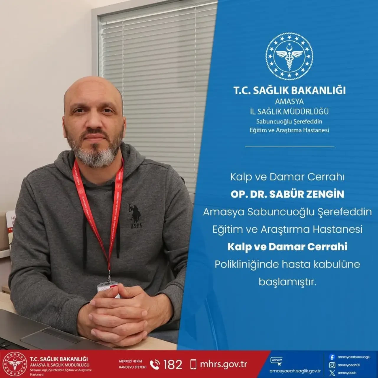 Amasya’da Sağlıkta Güçlü Kadro: Yeni Uzman Doktorlar Göreve Başladı 2
