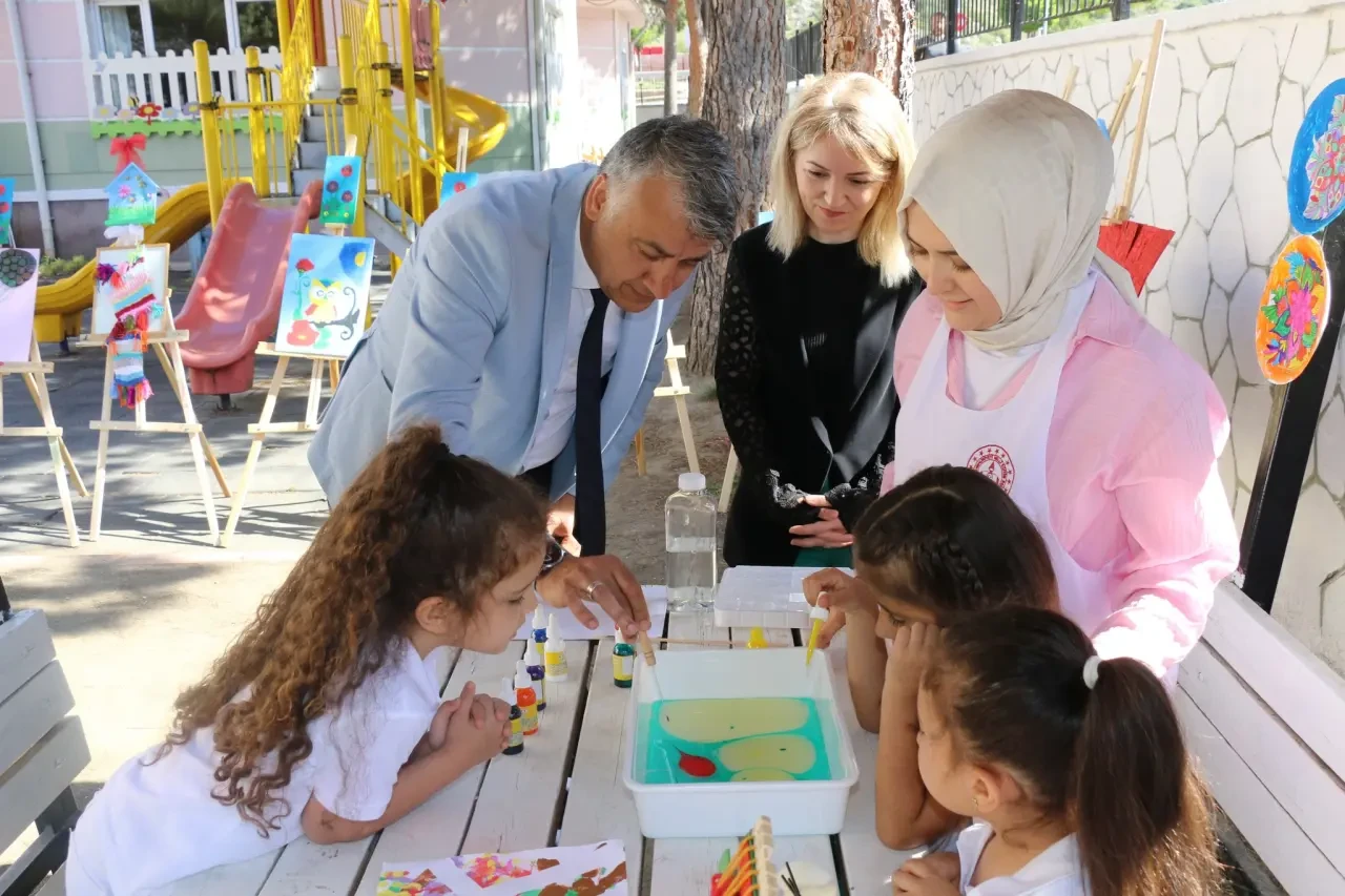 Minikler İçin Doğayla İç İçe Eğitim: İl Özel İdaresi Anaokulu’nda Açık Hava Sınıfı Açıldı 2