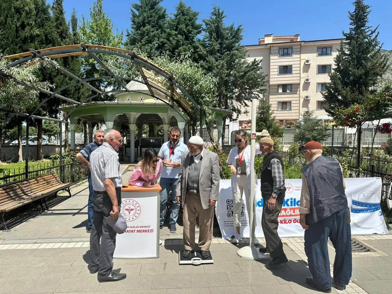 Amasya’da “İdeal Kilonu Öğren, Sağlıklı Yaşa” Kampanyasına Yoğun İlgi 1