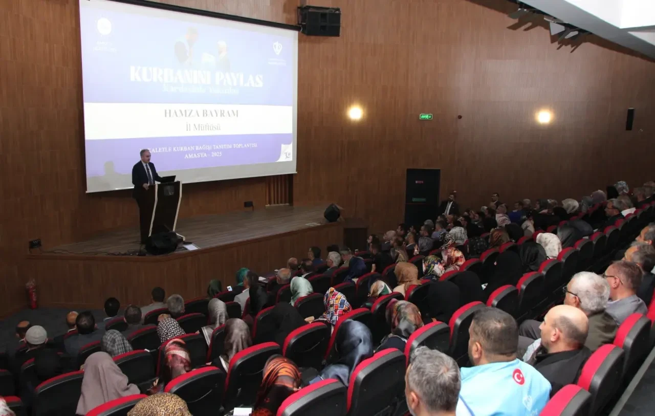 Amasya’da Vekaletle Kurban Organizasyonu Tanıtım Toplantısı Gerçekleştirildi 1