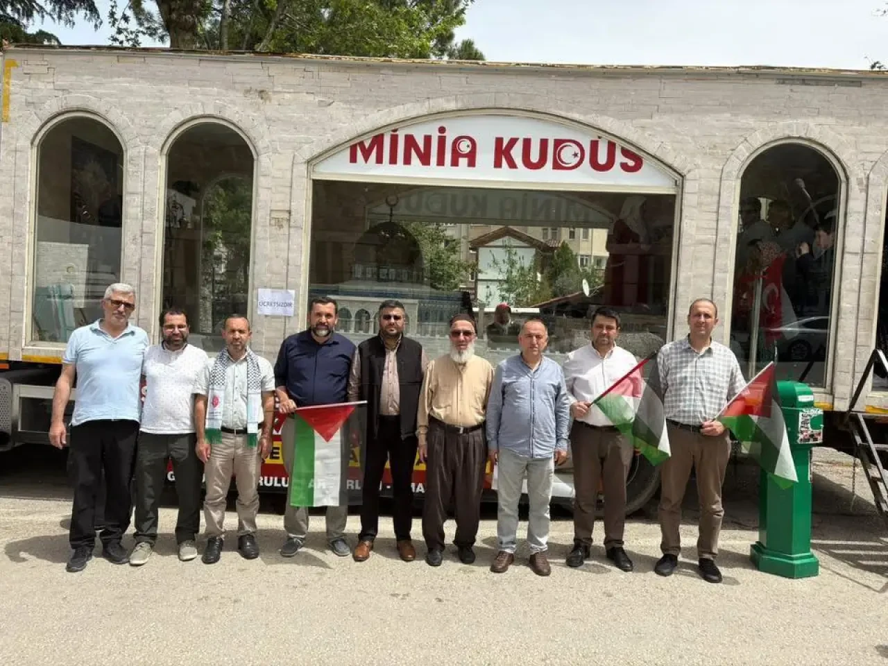 Minia Kudüs Tırı Amasya’da! 4