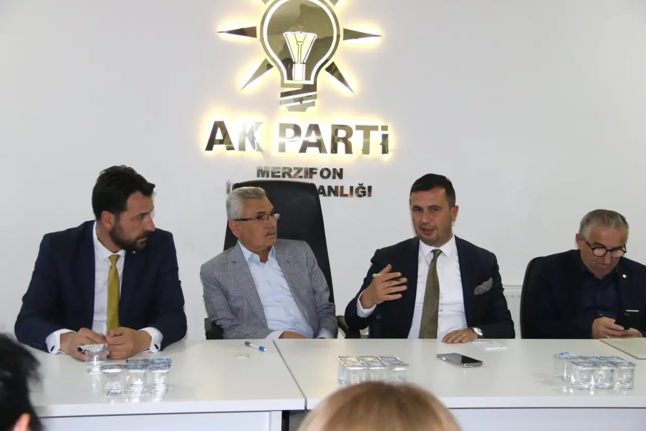 AK Parti Merzifon’da Türkiye Yüzyılı İçin Toplandı! 1