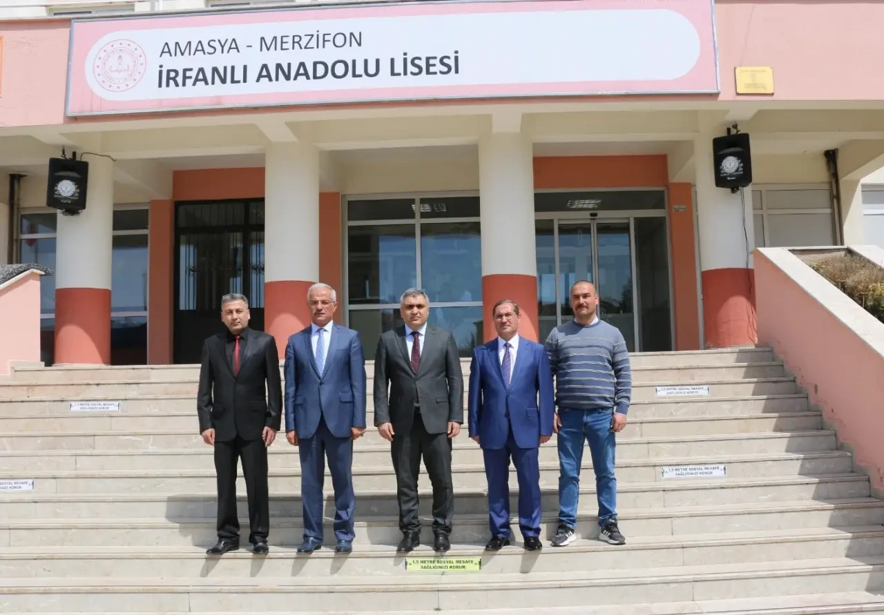 Merzifon Kaymakamı Karaaslan’dan Eğitim Kurumlarına Ziyaret 2