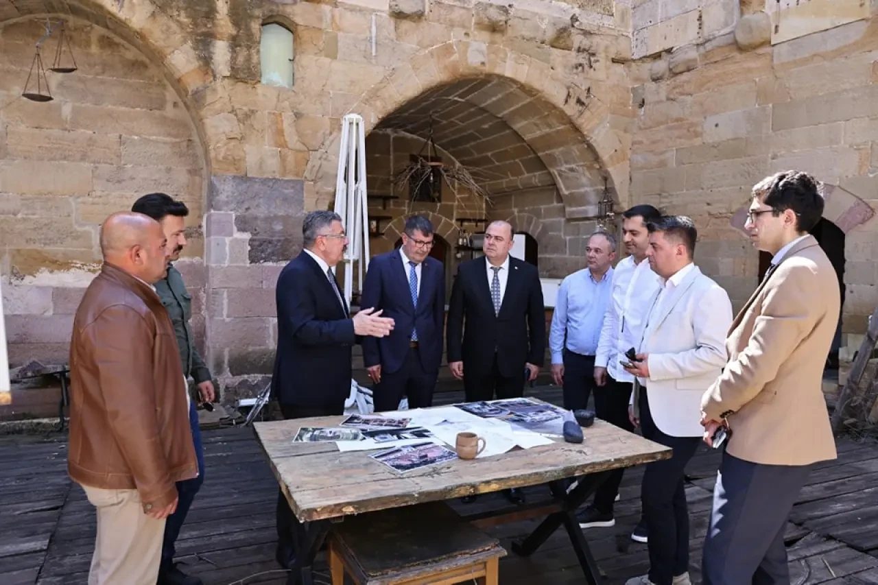 Merzifon’un Taşhan’ı Yeniden Canlanıyor 5