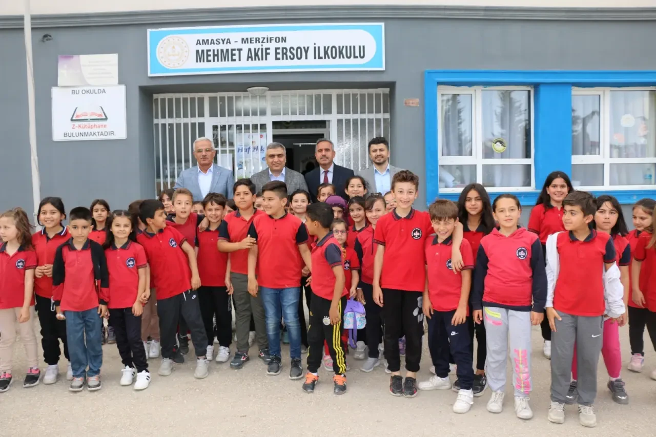 Merzifon Kaymakamı Ahmet Karaaslan’dan Eğitime Yakın Takip 2