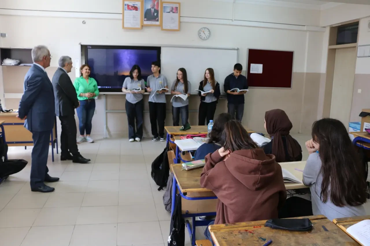 Merzifon Kaymakamı Karaaslan’dan Eğitim Kurumlarına Ziyaret 1