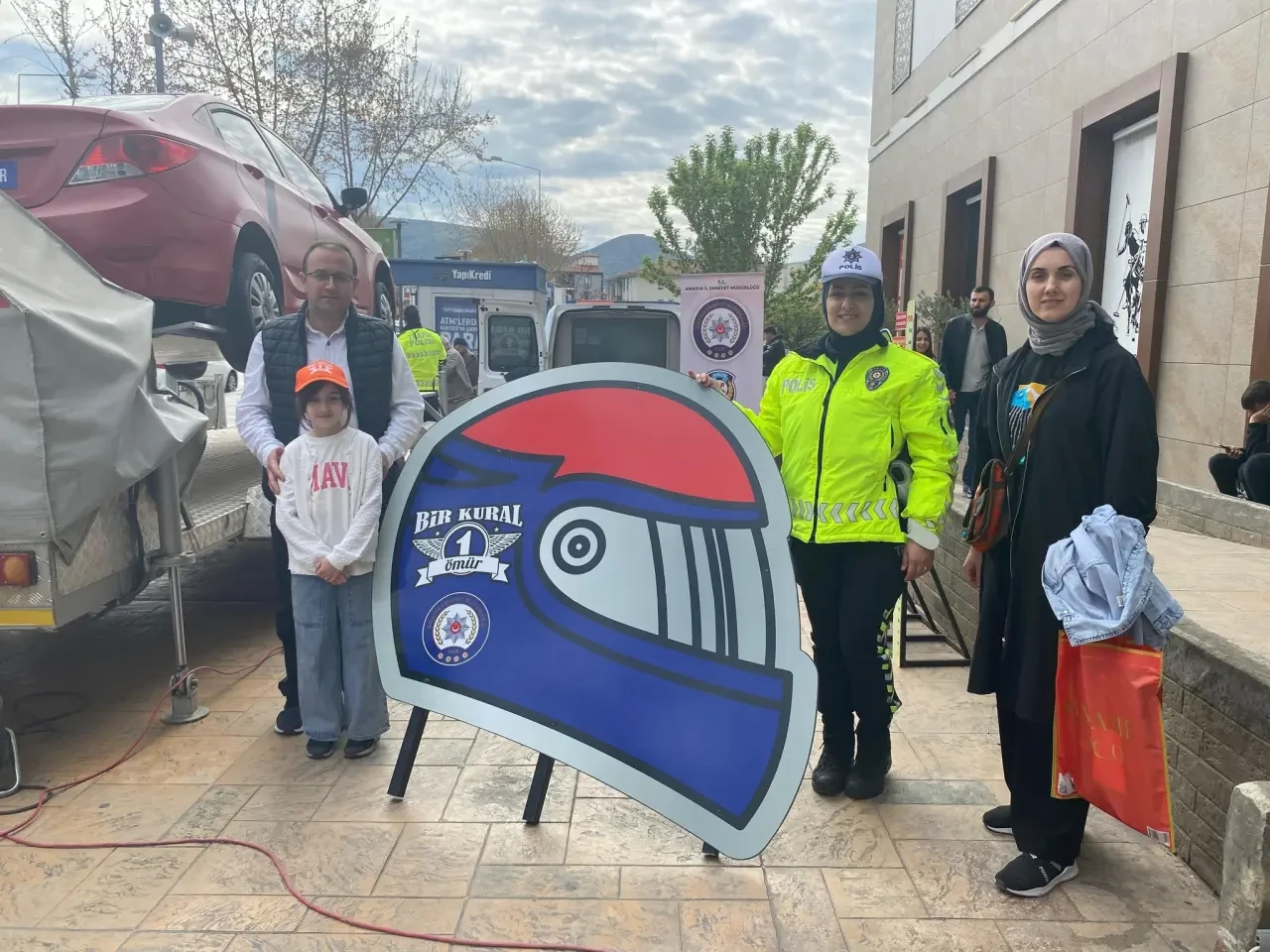 Amasya'da “Bir Kural Bir Ömür” Etkinliğiyle Trafik Bilinci Güçlendirildi 3
