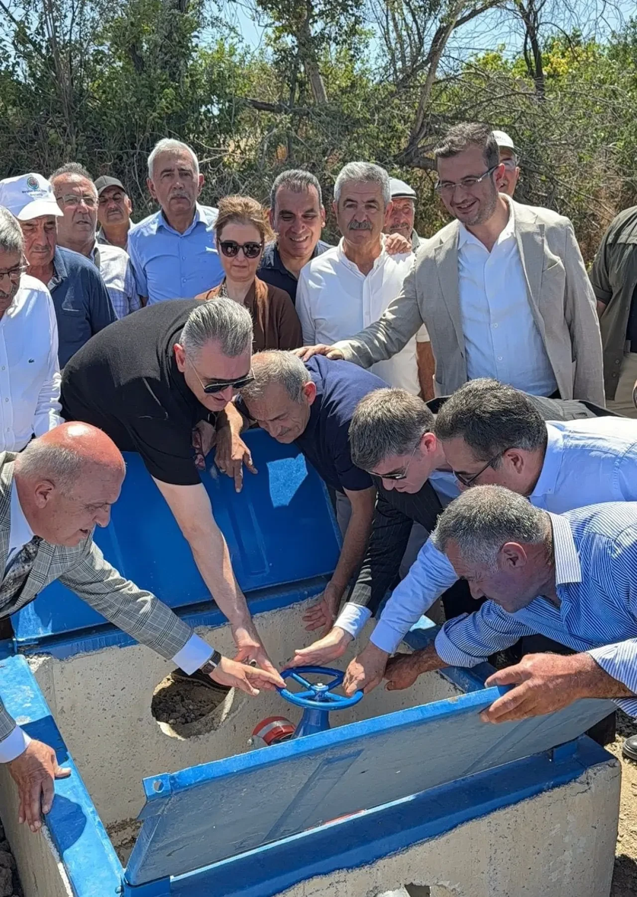 Karşıyaka Köyü’nde 68 Hektarlık Alan Suya Kavuştu 1