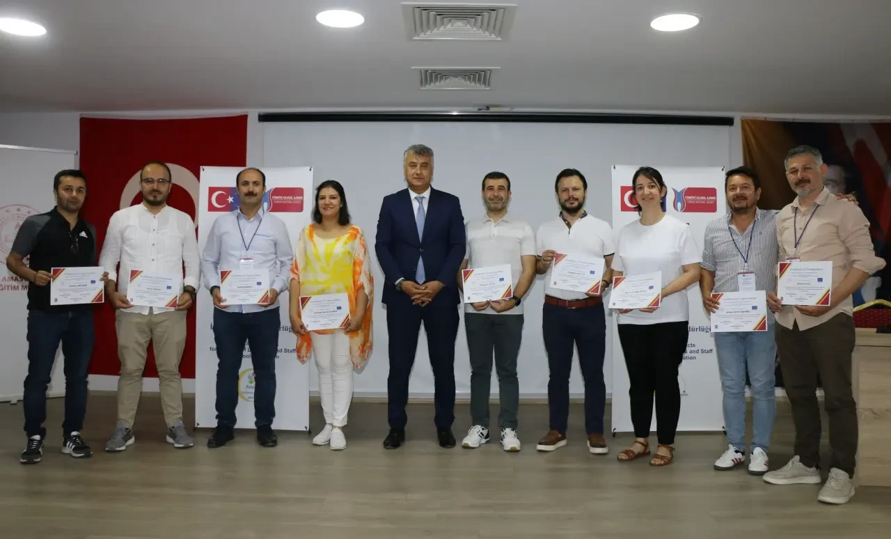Erasmus+ Kapsayıcı Eğitim Programı Sertifika Töreni Amasya’da Gerçekleştirildi 4