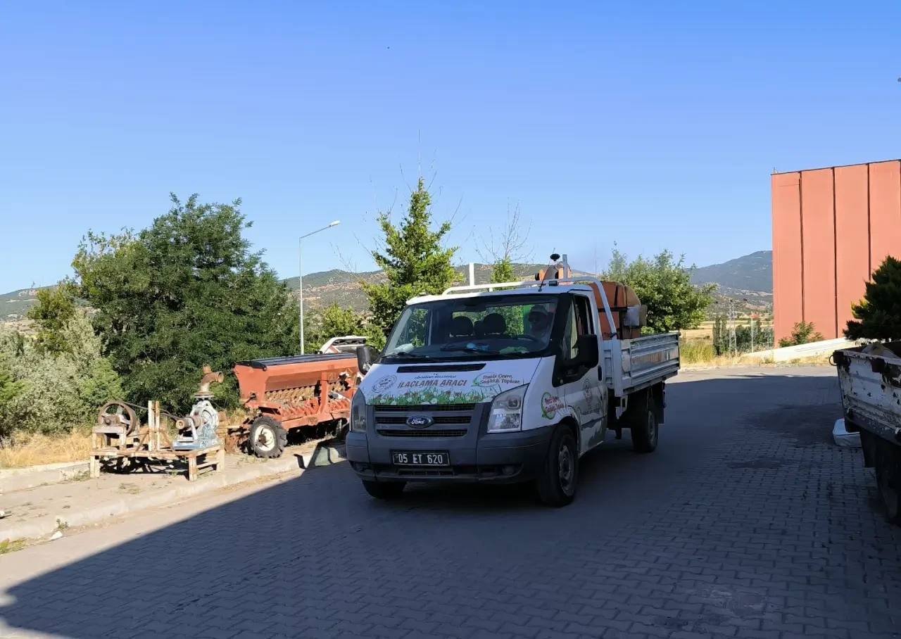 Göynücek Belediyesi’nden Yaz Boyunca Haşereyle Mücadele Seferberliği 3