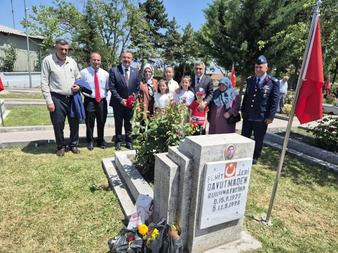 Merzifon’da Kurban Bayramı Öncesi Şehitlik Ziyareti 1