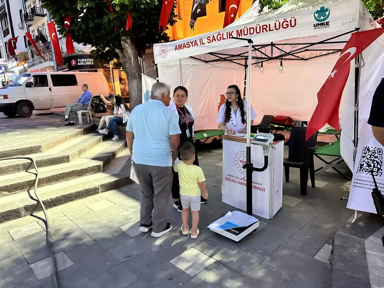Amasya’da “İdeal Kilonu Öğren, Sağlıklı Yaşa” Kampanyasıyla Halk Sağlığına Destek 2