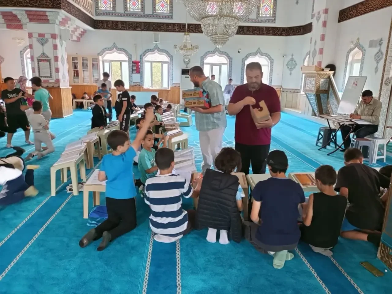 Merzifon’da Yaz Kur'an Kursları Başladı, Öğrencilere İkram ve Eğitim Verildi 5