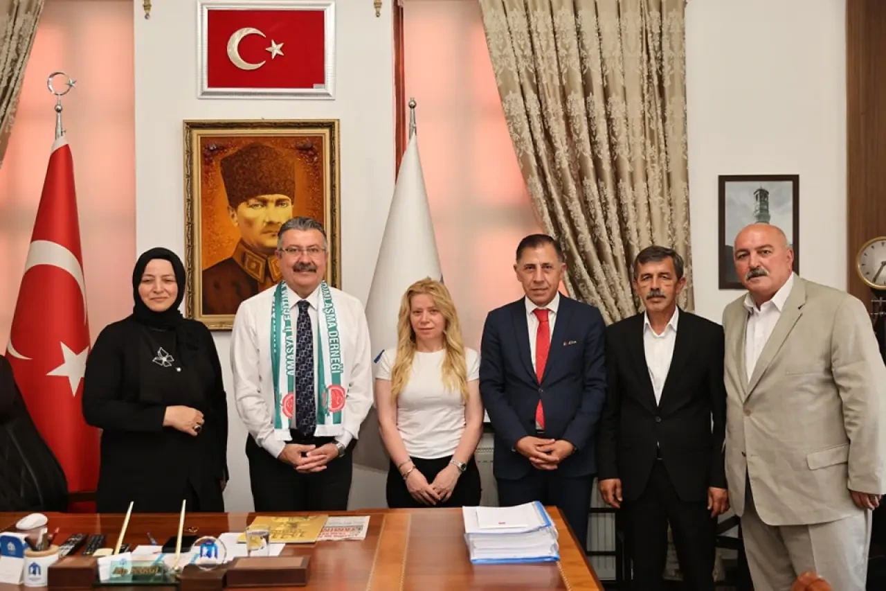 Başkan Alp Kargı, Belediyede Konuklarını Ağırlamaya Devam Ediyor 2