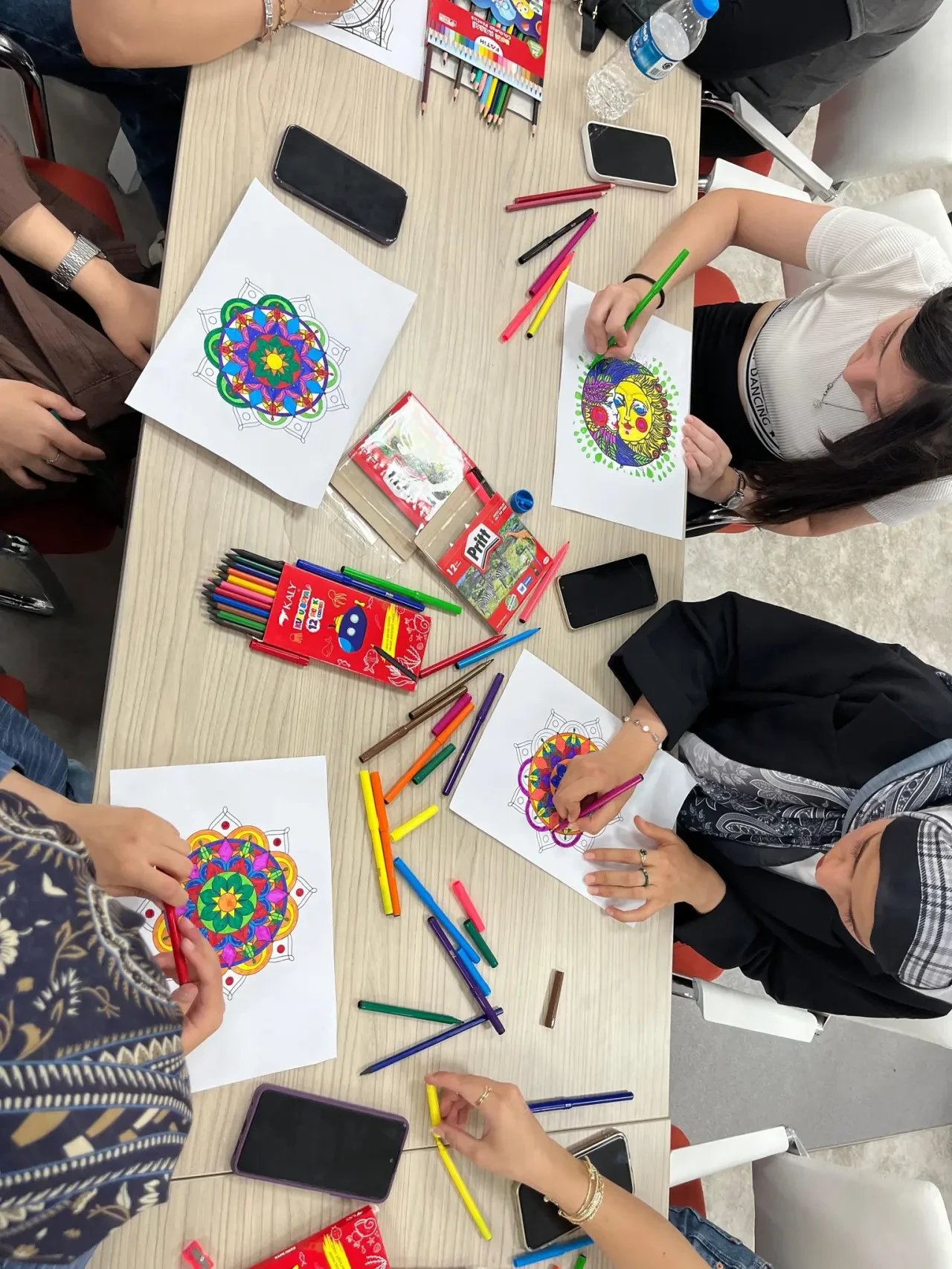 Amasya Üniversitesi Genç Ofis’te Mandala Etkinliği Renkli Anlara Sahne Oldu 4