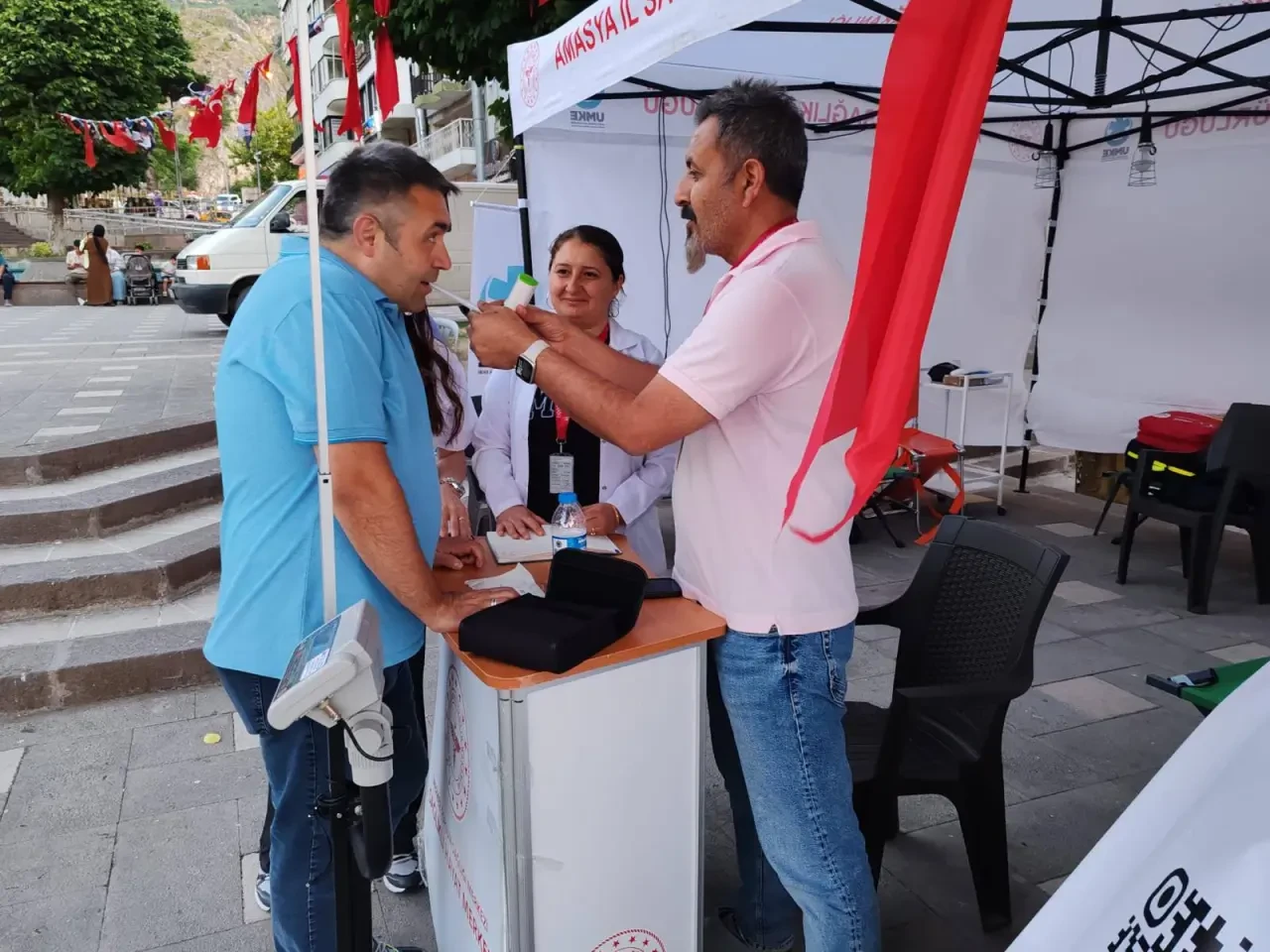 “İdeal Kilonu Öğren, Sağlıklı Yaşa” Etkinliği Amasya’da Devam Ediyor 1