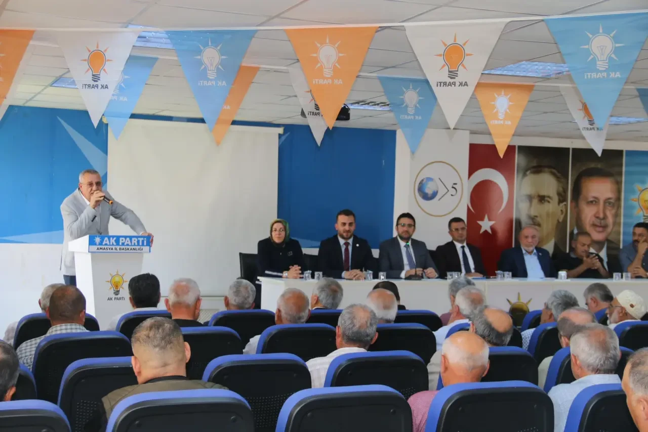 AK Parti Amasya Teşkilatı’ndan Yerel Vizyon Toplantısı 2