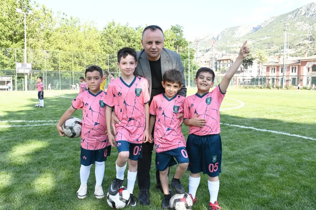 Amasya’da Minikler İçin Futbol Dolu Yaz Başladı! 1