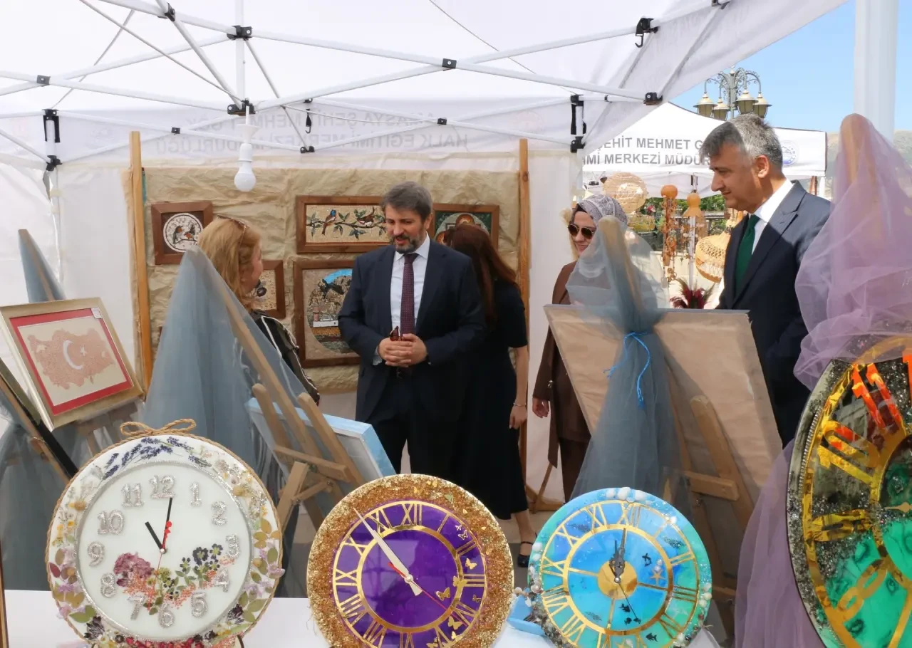 Hayat Boyu Öğrenme Genel Müdürü Cengiz Mete, Amasya’daki Halk Eğitim Sergilerini Ziyaret Etti 1