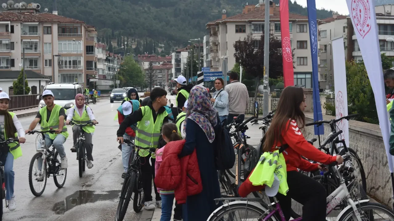 Amasya’da 12. Yeşilay Bisiklet Turu Coşkusu 1