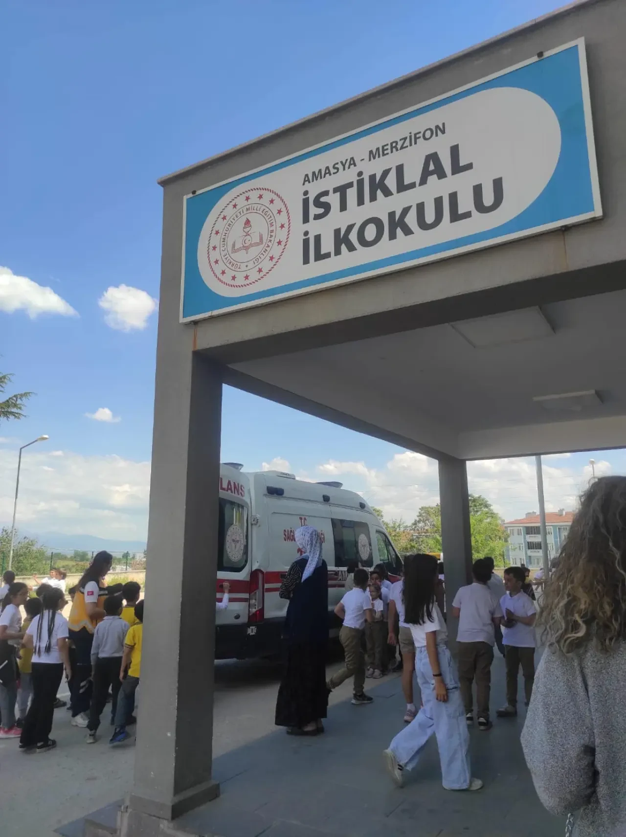 Merzifon’da Öğrencilere 112 Acil Eğitimi Verildi 1