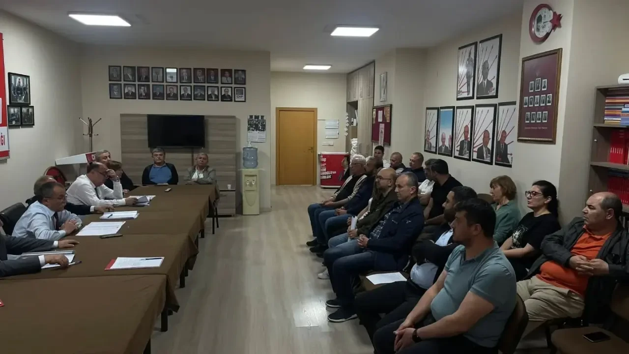 CHP Merzifon'da Meclis Öncesi Hazırlık! 2