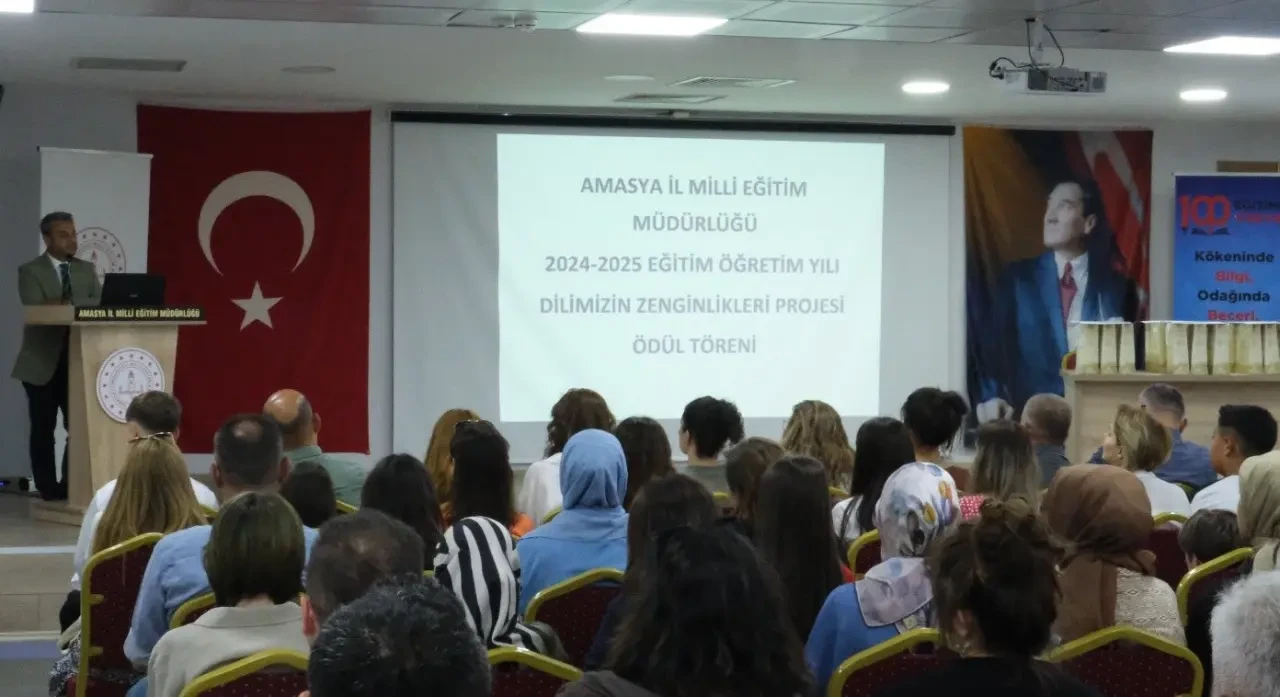 Amasya’da “Dilimizin Zenginlikleri” Projesi Yıl Sonu Şöleni ve Ödül Töreni Düzenlendi 1