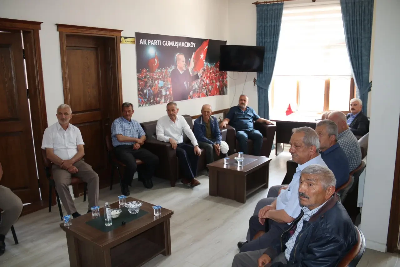 Hasan Çilez Gümüşhacıköy'de Teşkilatla Bayramlaştı 2