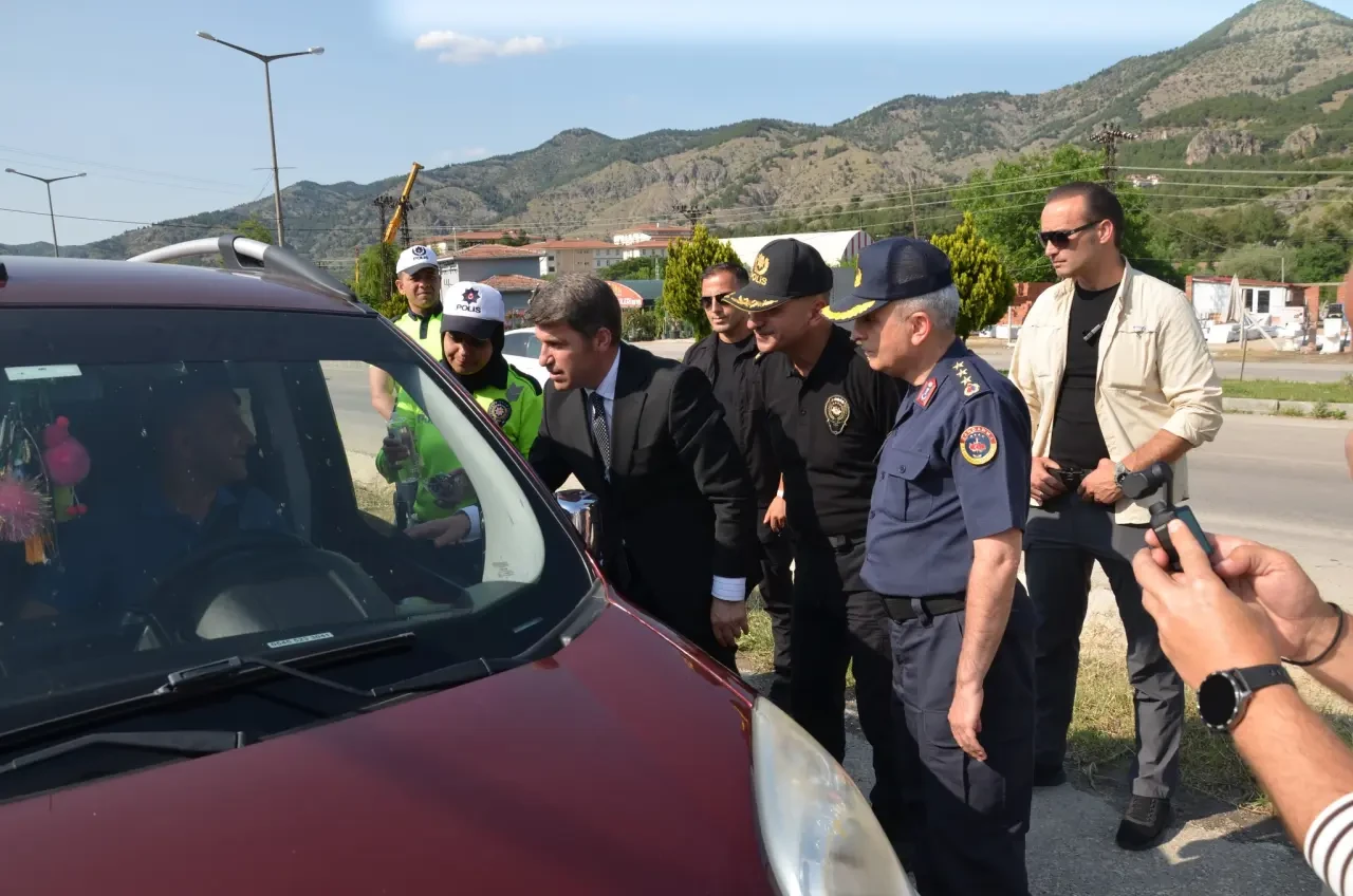 Amasya’da Bayram Öncesi Trafik Denetimi 4