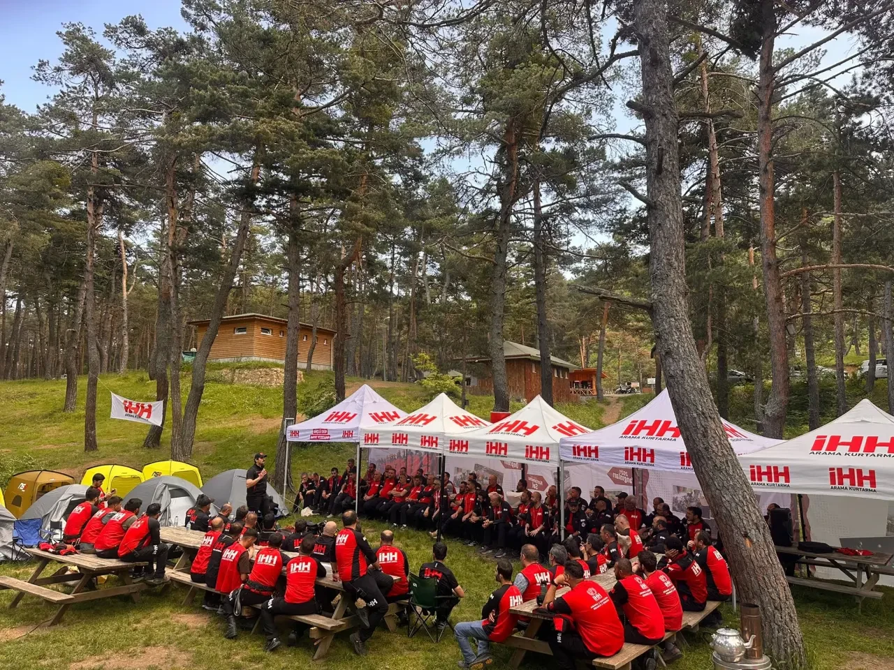 İHH'dan Amasya Boraboy’da 9 İlin Katılımıyla Arama Kurtarma Eğitimi 1