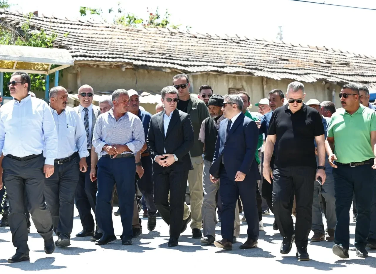 Karşıyaka Köyü’nde 68 Hektarlık Alan Suya Kavuştu 2