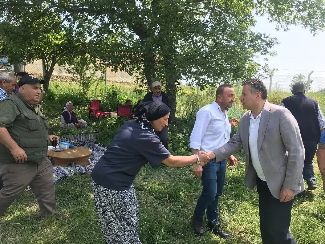 Reşat Karagöz Direkli Köyü'nde Şükür ve Yağmur Duasına Katıldı 4