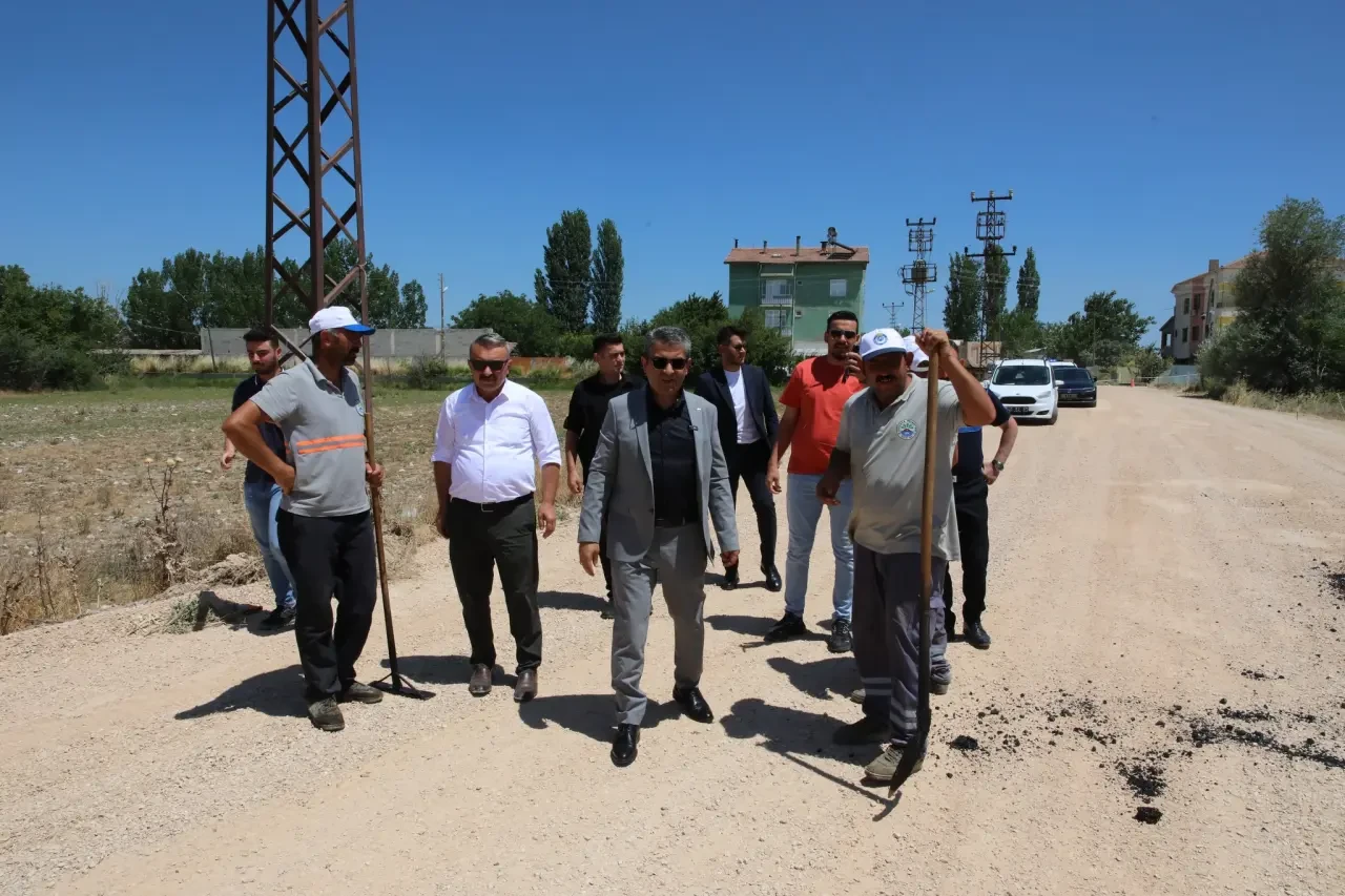 Suluova’da Celal Bayar Caddesi Asfalta Kavuştu 1
