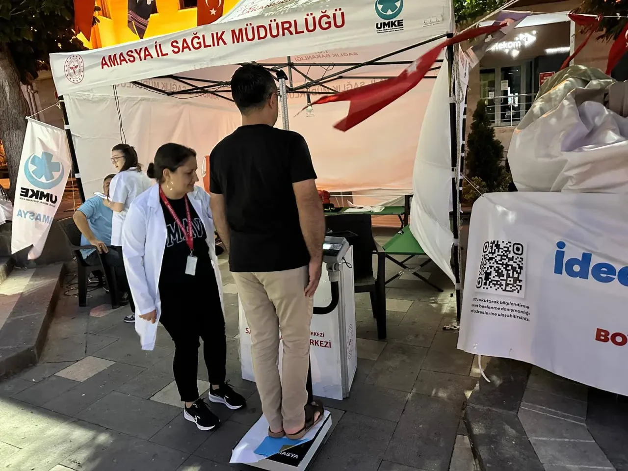 Amasya’da “İdeal Kilonu Öğren, Sağlıklı Yaşa” Kampanyasıyla Halk Sağlığına Destek 1