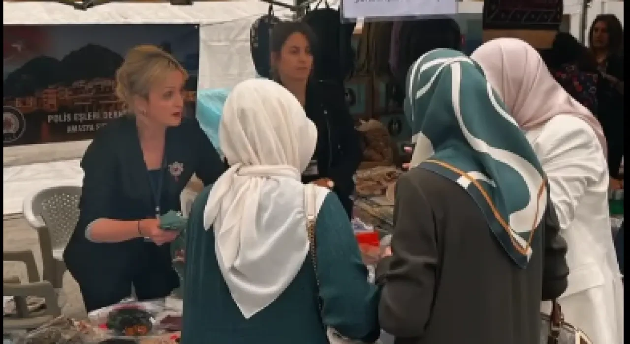 Polis Eşleri Derneği Amasya Şubesi'nden Dayanışma Dolu Kermes 4