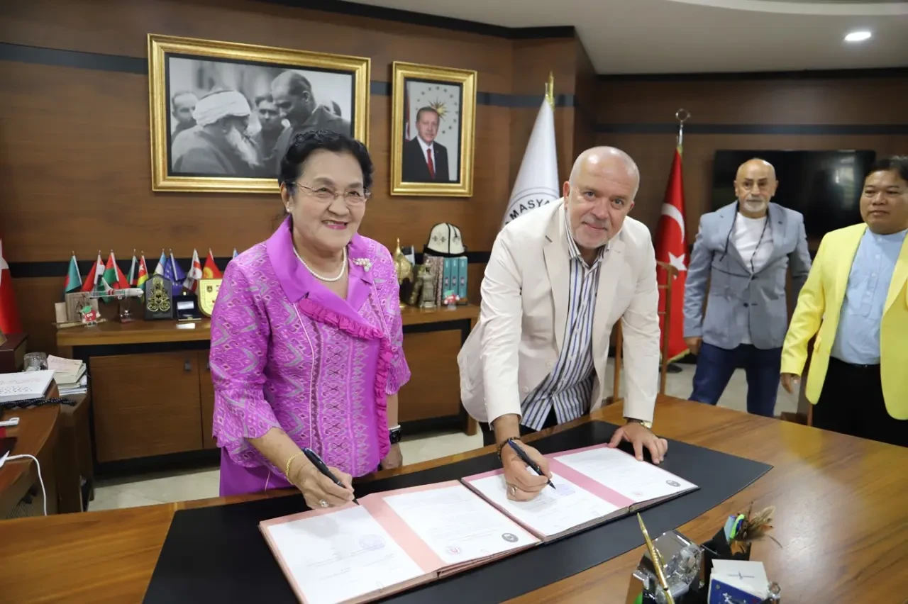 Amasya Üniversitesi ile Tayland Buriram Rajabhat Üniversitesi Arasında İş Birliği Protokolü İmzalandı 1