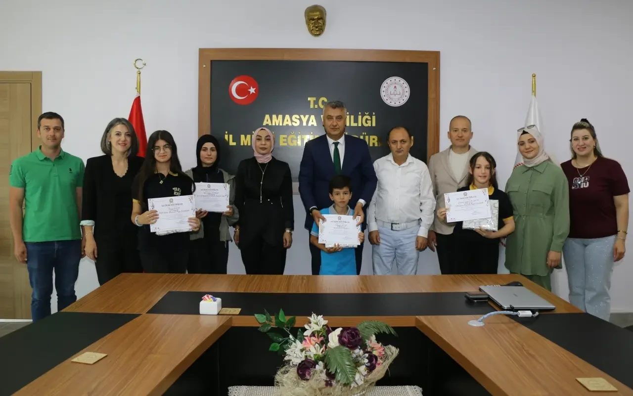 Amasya’da “Sıfır Atık Yarışması” İl Birincileri Ödüllerini Aldı 5