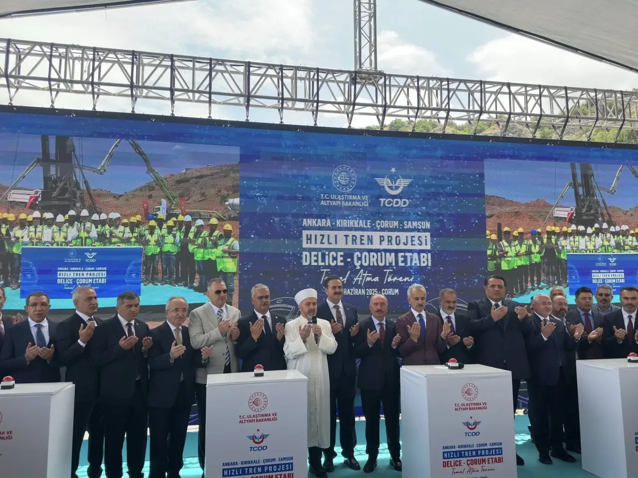 Ankara-Samsun Hızlı Tren Hattında İlk Kazma Vuruldu! 5