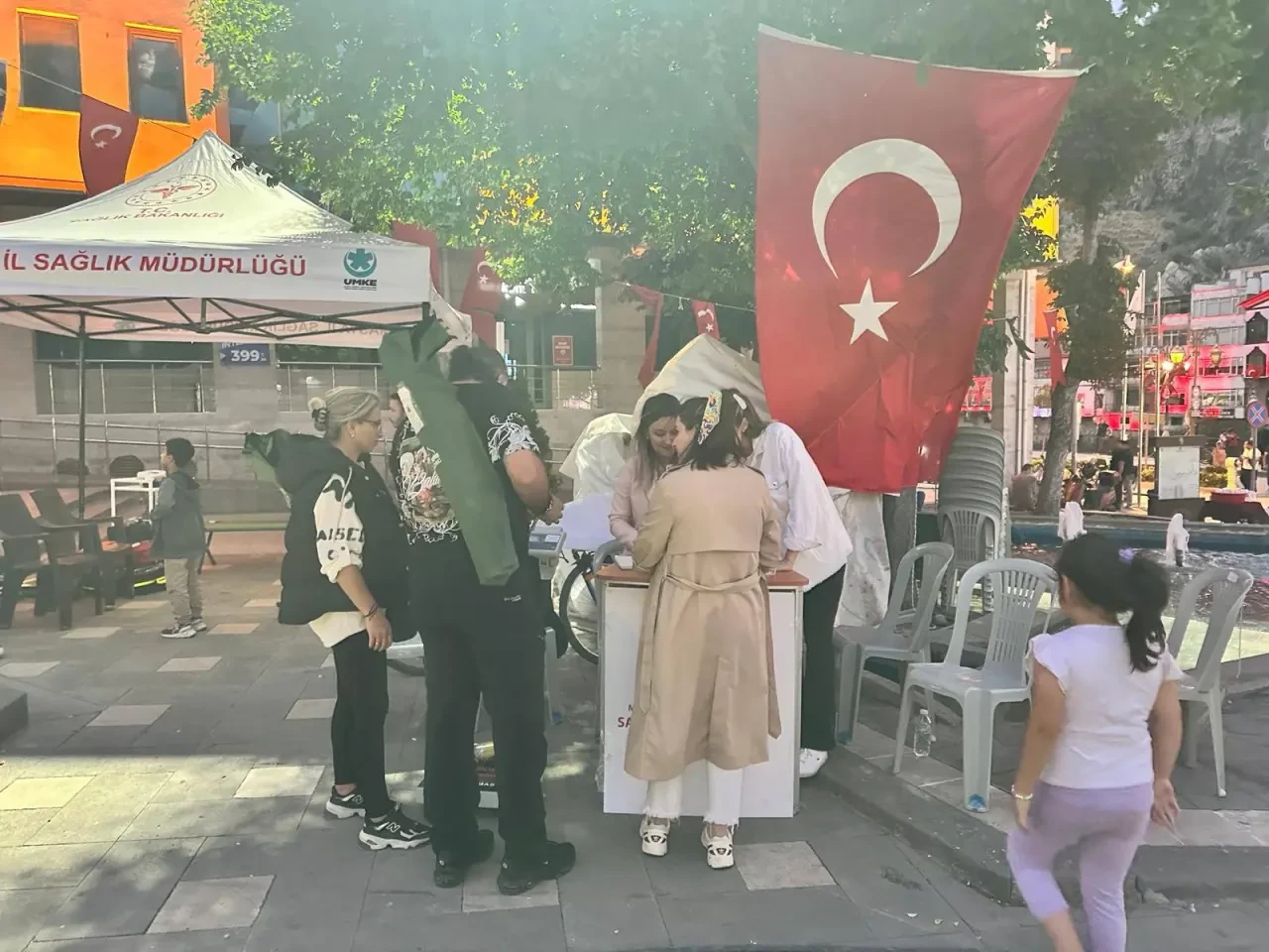 Amasya’da Sağlık Standına Yoğun İlgi: Vatandaşlar Bilgilendirildi 1