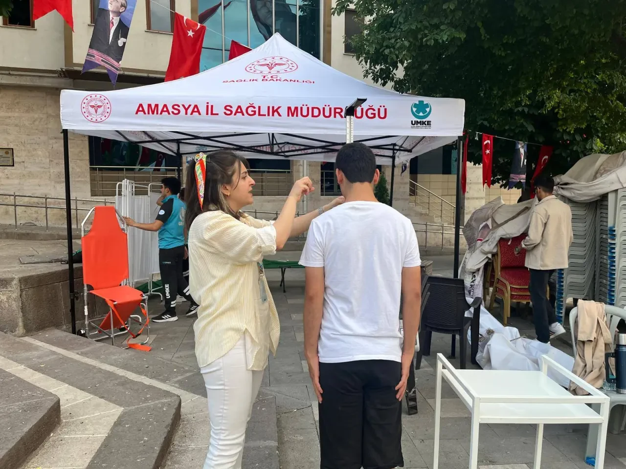 Amasya’da Sağlık Standına Yoğun İlgi: Vatandaşlar Bilgilendirildi 3