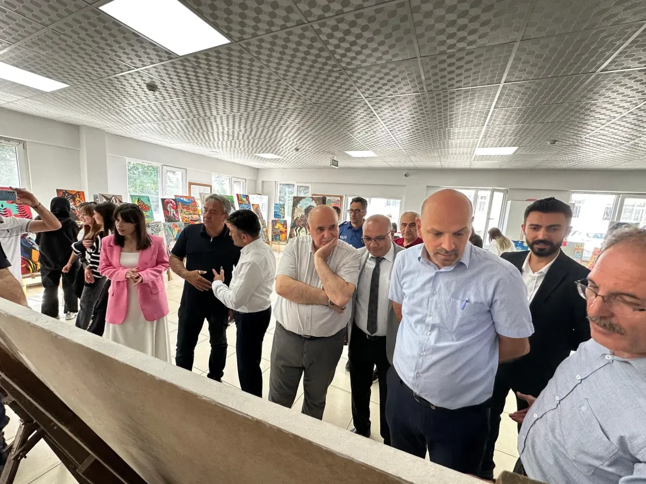 Gümüşhacıköy Şehit Sercan Koç Lisesi Öğrencilerinden Etkileyici Yıl Sonu Sergisi 5