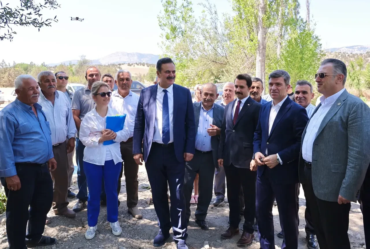Göynücek Karaşar Köyü’nde 100 Hektarı Sulayacak Sulama Tesisi Açıldı 3