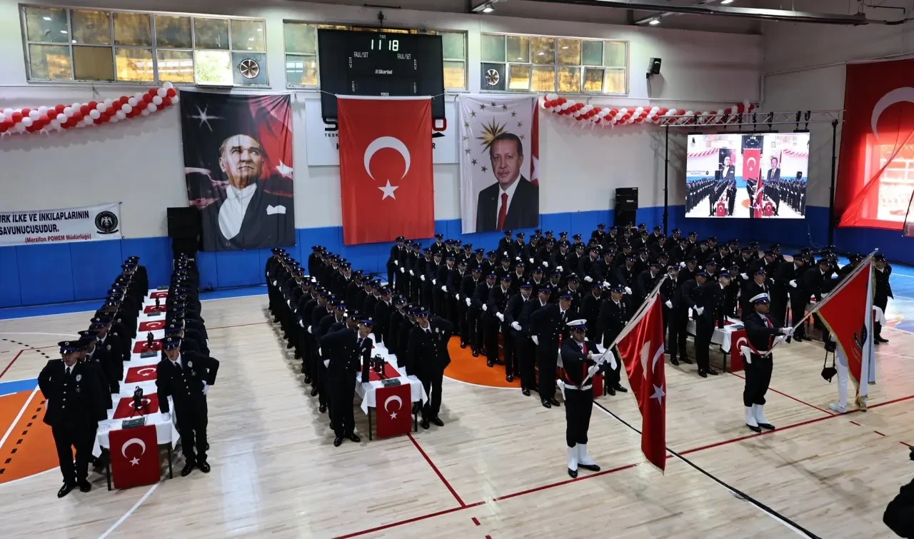 Merzifon POMEM’de Gurur Günü: 132 Polis Adayı Yemin Ederek Mezun Oldu 5