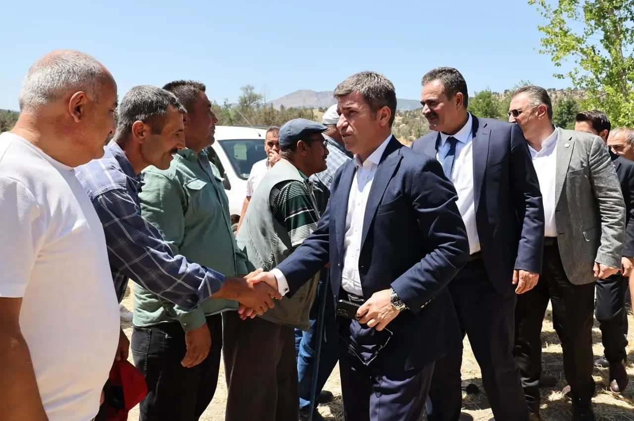 Göynücek Karaşar Köyü’nde 100 Hektarı Sulayacak Sulama Tesisi Açıldı 1