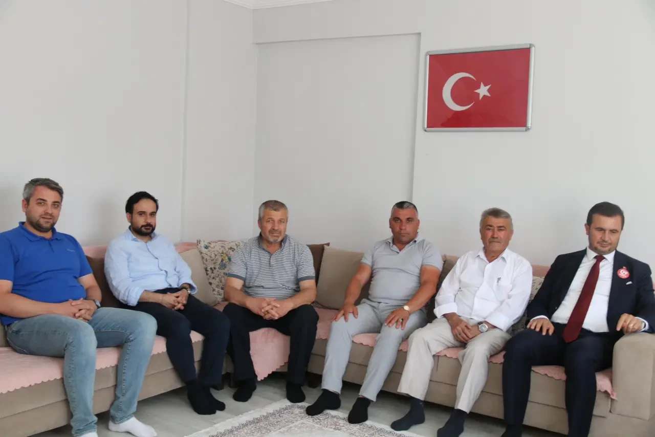 15 Temmuz Şehidi Ümit Çoban’ın Ailesine Anlamlı Ziyaret 2