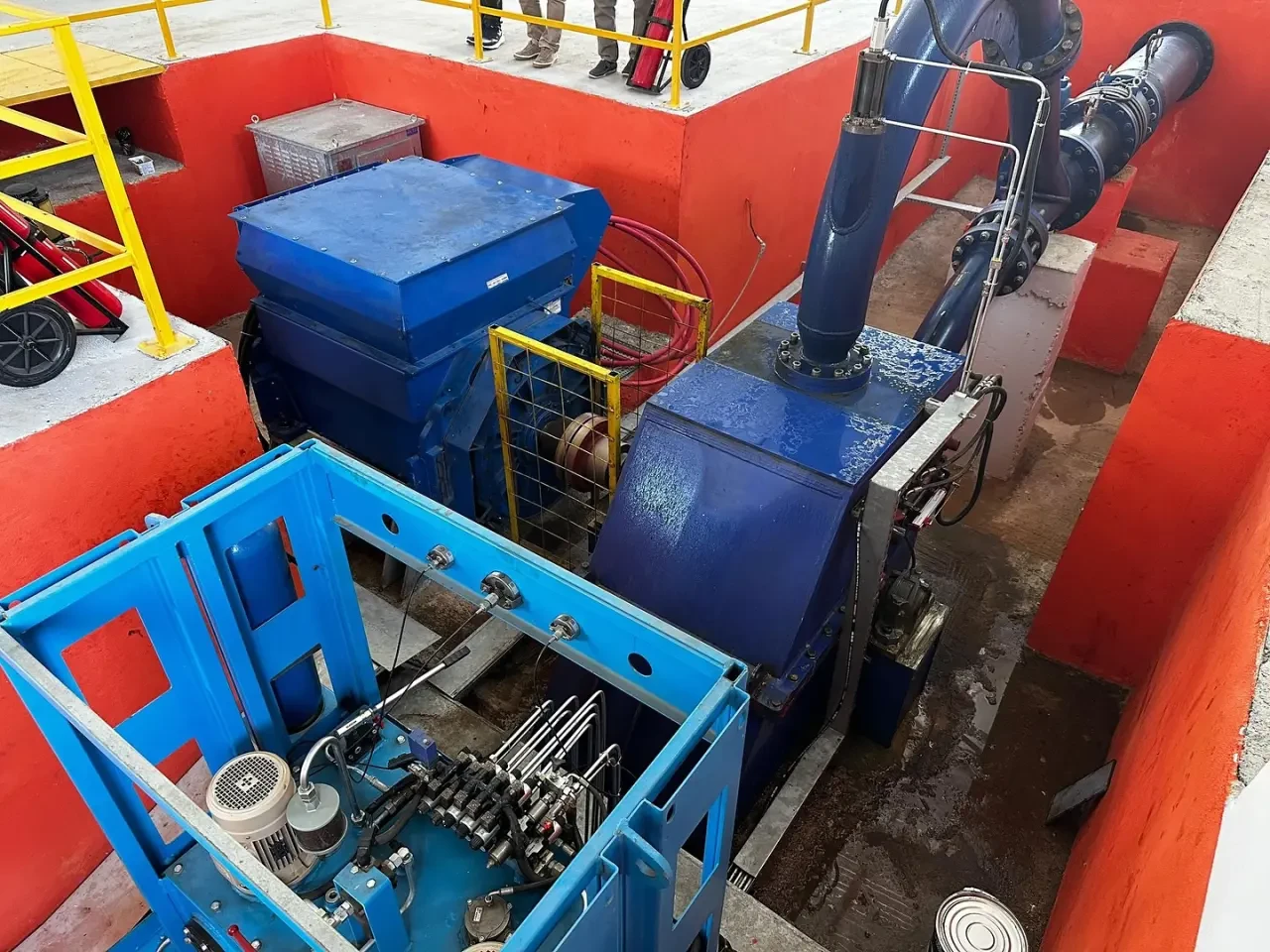 Amasya Belediye Başkanı Sevindi, Akdağ HES’te Enerji Üretimini İnceledi 4