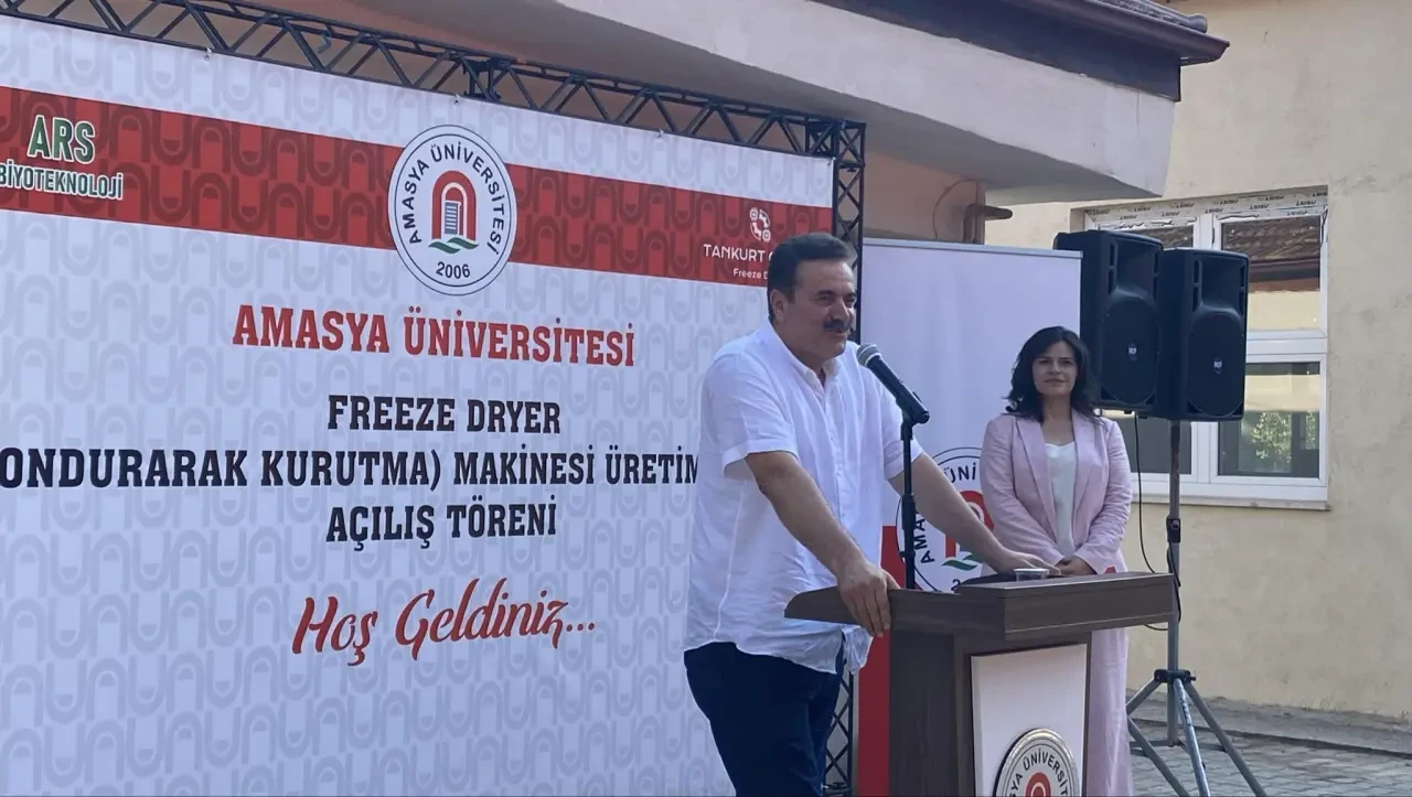 Amasya Üniversitesi, Türkiye'nin İlk Yerli Freeze Dryer Tesisini Açtı 6