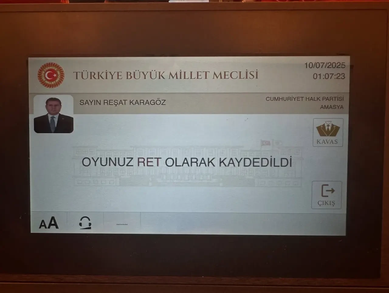 CHP’den Kanun Teklifine Ret 1