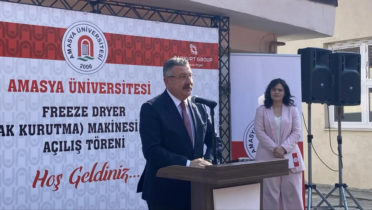 Amasya Üniversitesi, Türkiye'nin İlk Yerli Freeze Dryer Tesisini Açtı 4