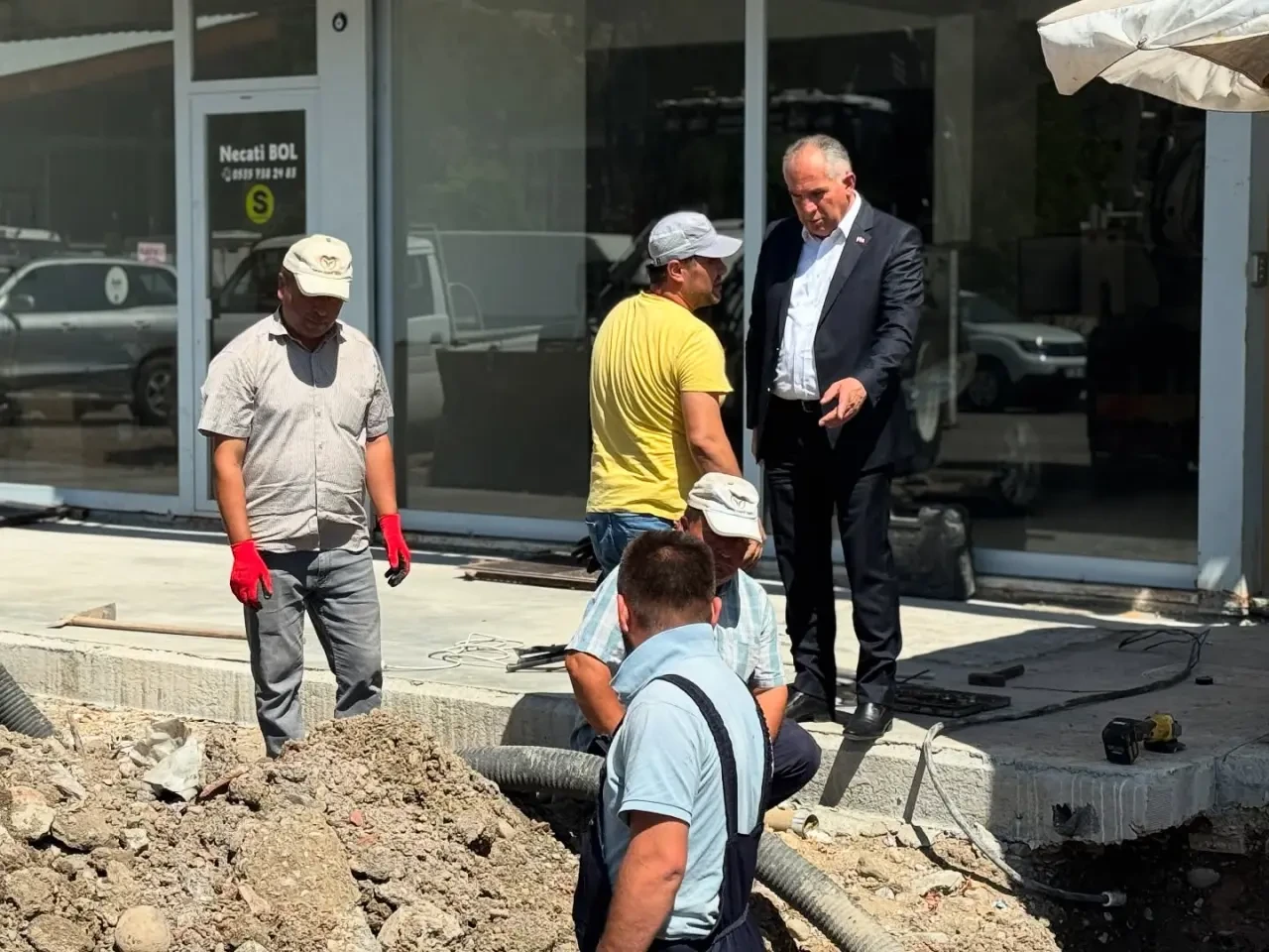 Taşova’da Mustafa Kemal Caddesi Yenileniyor! 1